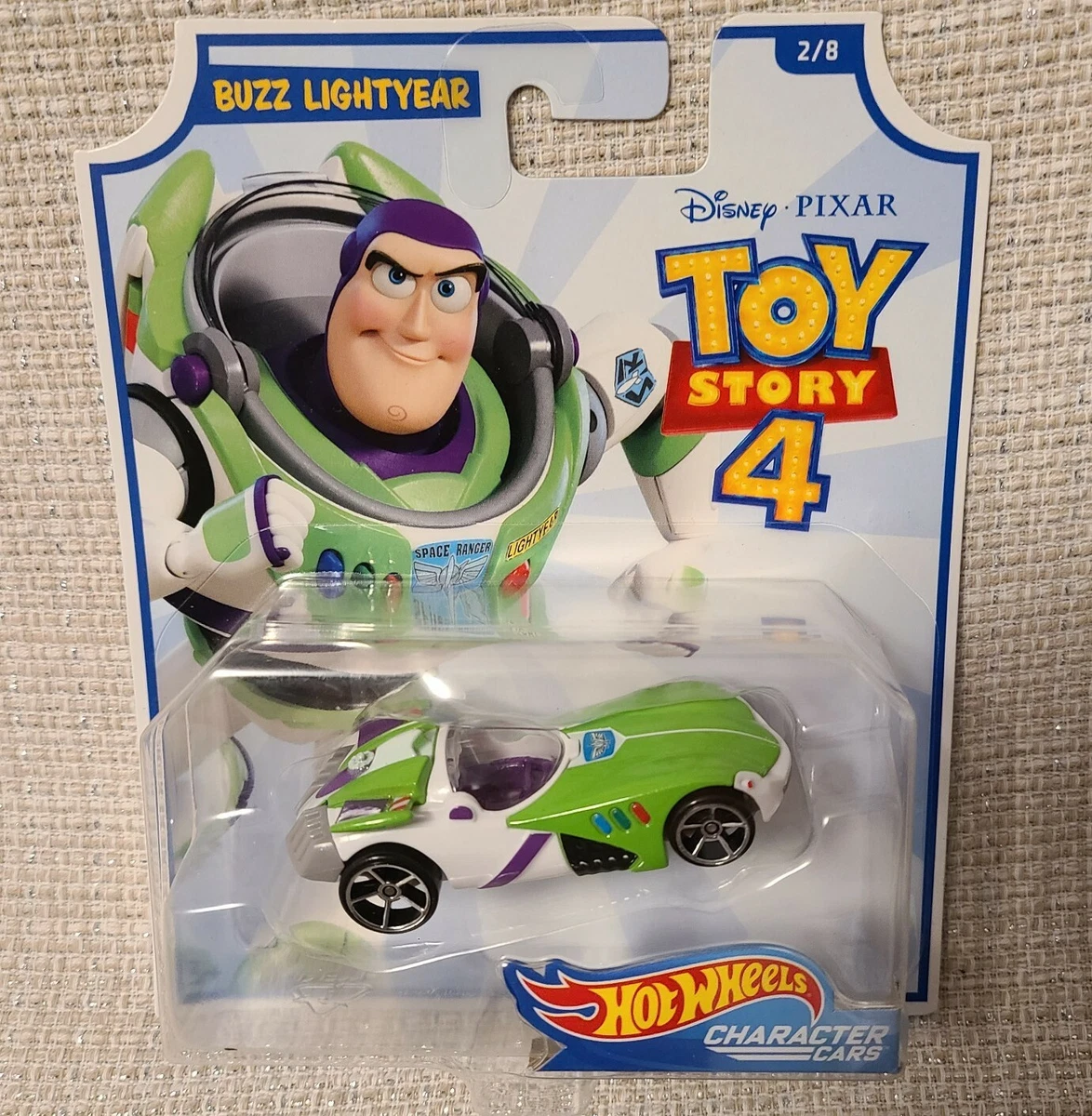 Disney Pixar Hot Wheels Toy Story 4 Buzz Lightyear Character Car