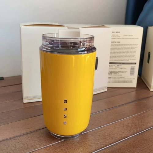 Smeg Thermoskanne Kaffeebecher 240ml Edelstahl Travel Mug Thermo Trinkflasche - Bild 4 von 12