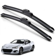 For 2013-2020 Toyota FRS GT86 Subaru BRZ Windshield Wiper Blades Hybrid Silicone