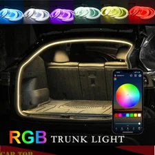 Dynamic Flowing Car Trunk Light Strip RGB Neon Atmosphere Light With APP Control