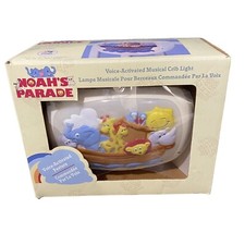 Vintage Dolly Noah's Parade Musical Crib Light Nursery Bedtime Baby