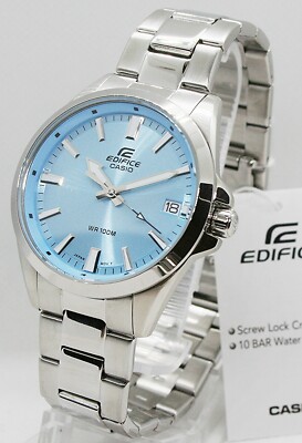   CASIO Edifice Herrenuhr EFV-100D-2BVUEF Edelstahl  