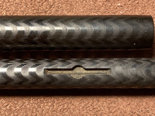 3 UNUSUAL HARD RUBBER FOUNTAIN PENS THUMB, COIN, AND MATCHSTICK FILLER - Picture 10 of 12