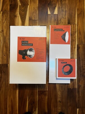 Raya SDR-400 Alpha Monolight Strobe Flash Kit w/32'' Octa Softbox and Speed Ring