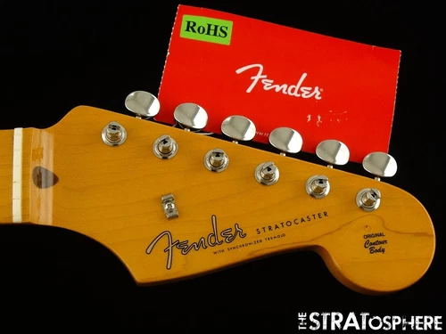 USED Excellent Condition Fender American Vintage II 1957 Strat NECK TUNERS Maple
