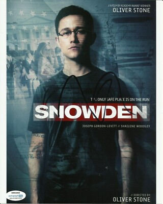 JOSEPH GORDON LEVITT SIGNIERTES FOTO (2) AUCH ACOA SNOWDEN