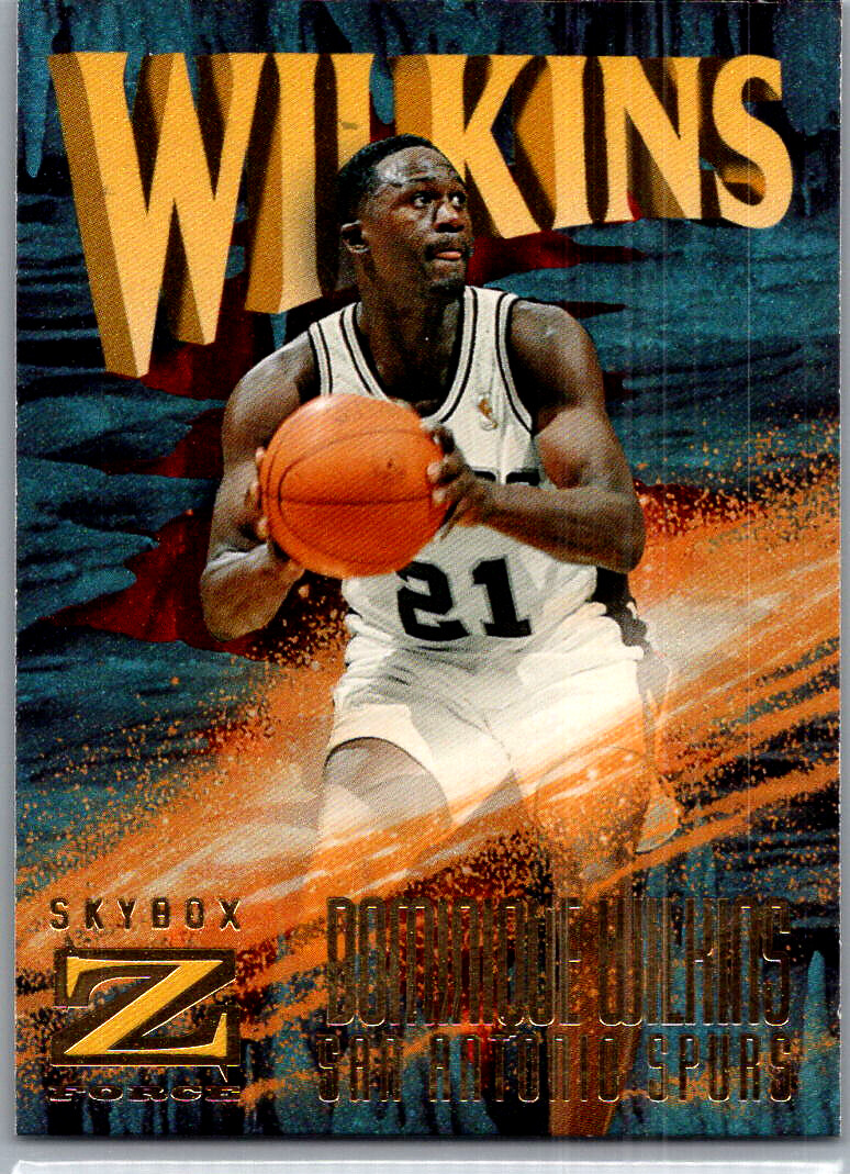 133 Dominique Wilkins San Antonio Spurs 1996-97 SkyBox Z
