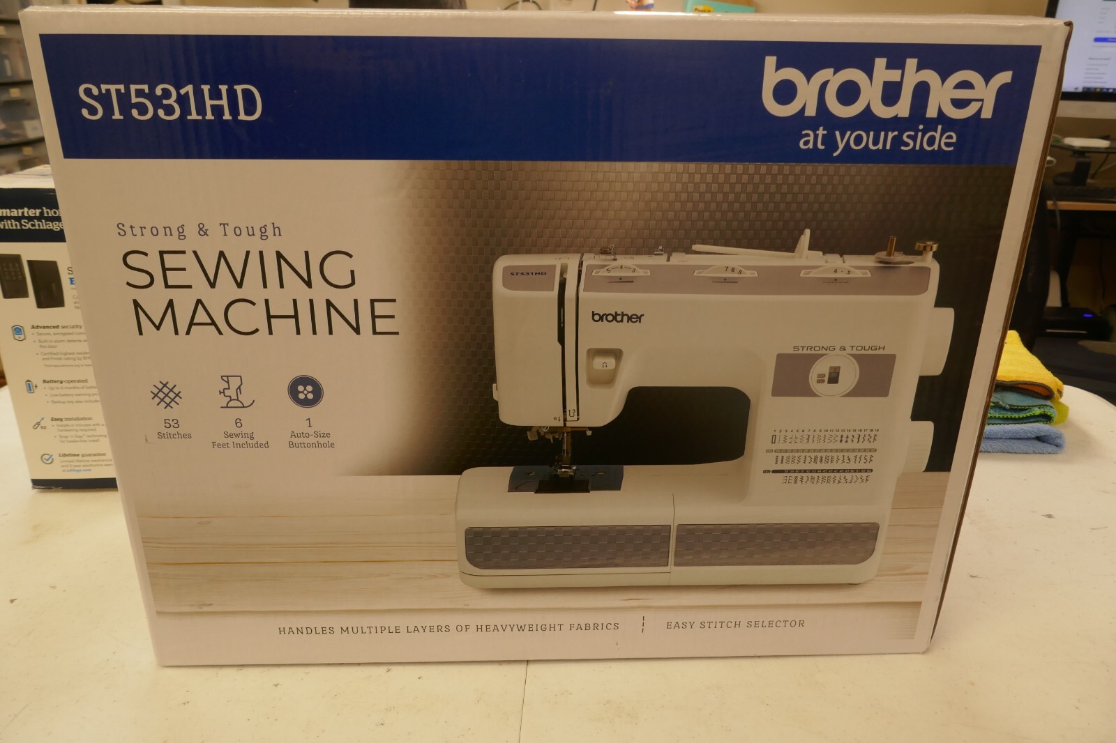 Brother Strong n Tough 53 Stitch Sewing Machine w. Finger Guard