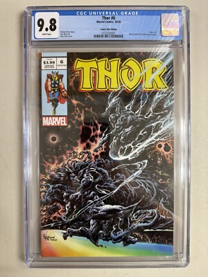 Thor Kyle Thor #6 Kyle Hotz Comics Elite Trade Dress Variant CGC 9.8 2020 Limited ...