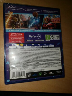 Jeu PS4 Plants Vs Zombies : Battle For Neighborville - Neuf, Sous Blister, Version Française