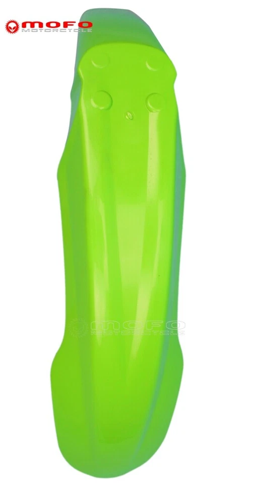 Guardabarros delantero universal para Kawasaki KLX250 KLX250R KLX140L KLX300 KLR KLX verde Foto 4 de 4
