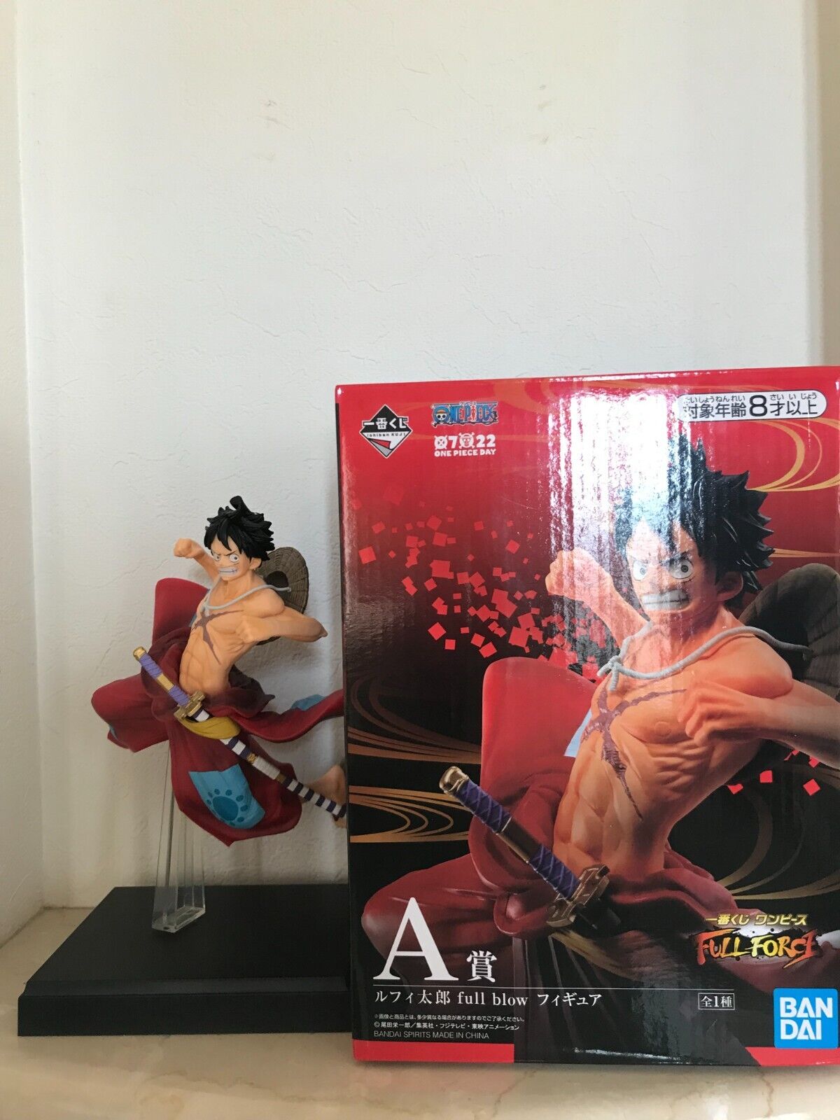 ONE PIECE Wano Country Ichiban Kuji Prize B Monkey D Luffy - akiba store