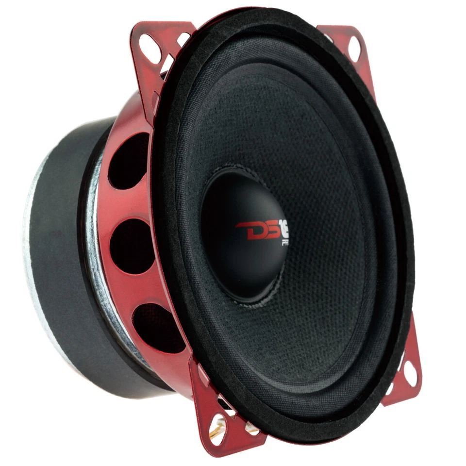 DS18 PRO-X4M 4" MIDRANGE LOUDSPEAKER  CAR AUDIO 200 WATTS 8 OHMS