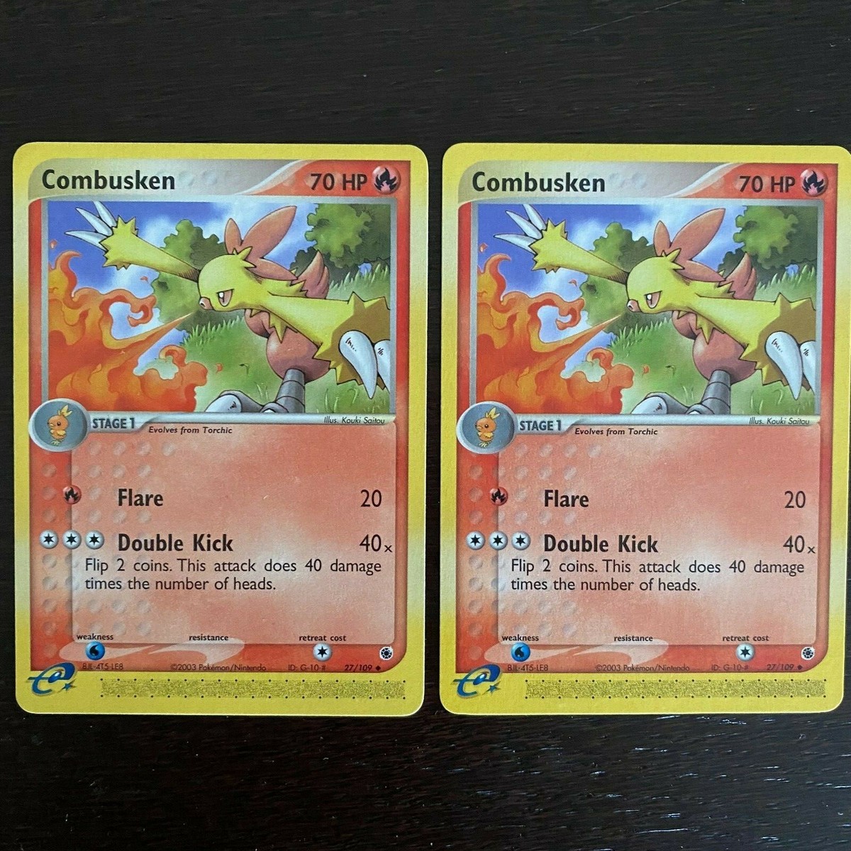 Combusken | 27/109 | EX Ruby Sapphire | Pokemon Card | Mint | eBay