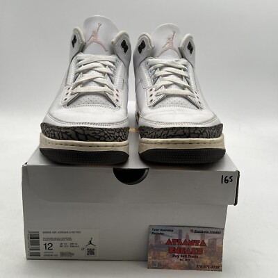 Size 12W - Air Jordan 3 Retro Neapolitan Mocha Pink White Brown