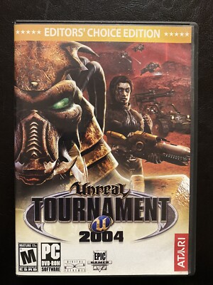 Unreal Tournament 2004 Editor's Choice Edition - PC Game Atari Complete