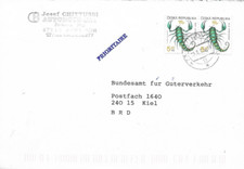 Czech Republic - 2002 COVER TO GERMANY -  SCORPIONS              [1738 D]