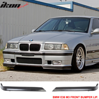 SASA Fit for 1992-1998 BMW E36 MT Style PU Front Bumper Lip