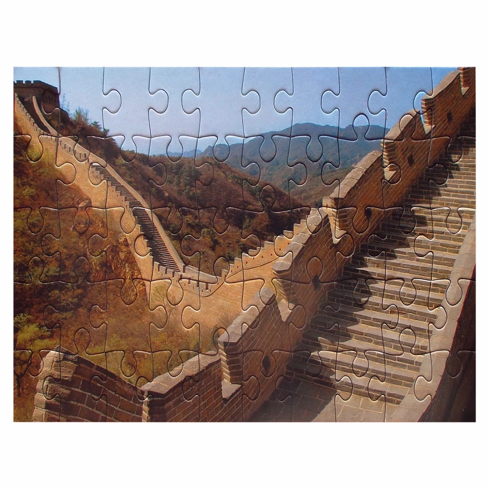 Grafix Deluxe Famiglia Puzzle Set 8 Puzzle Otto Wonders Of The Antico World - Immagine 4 di 4