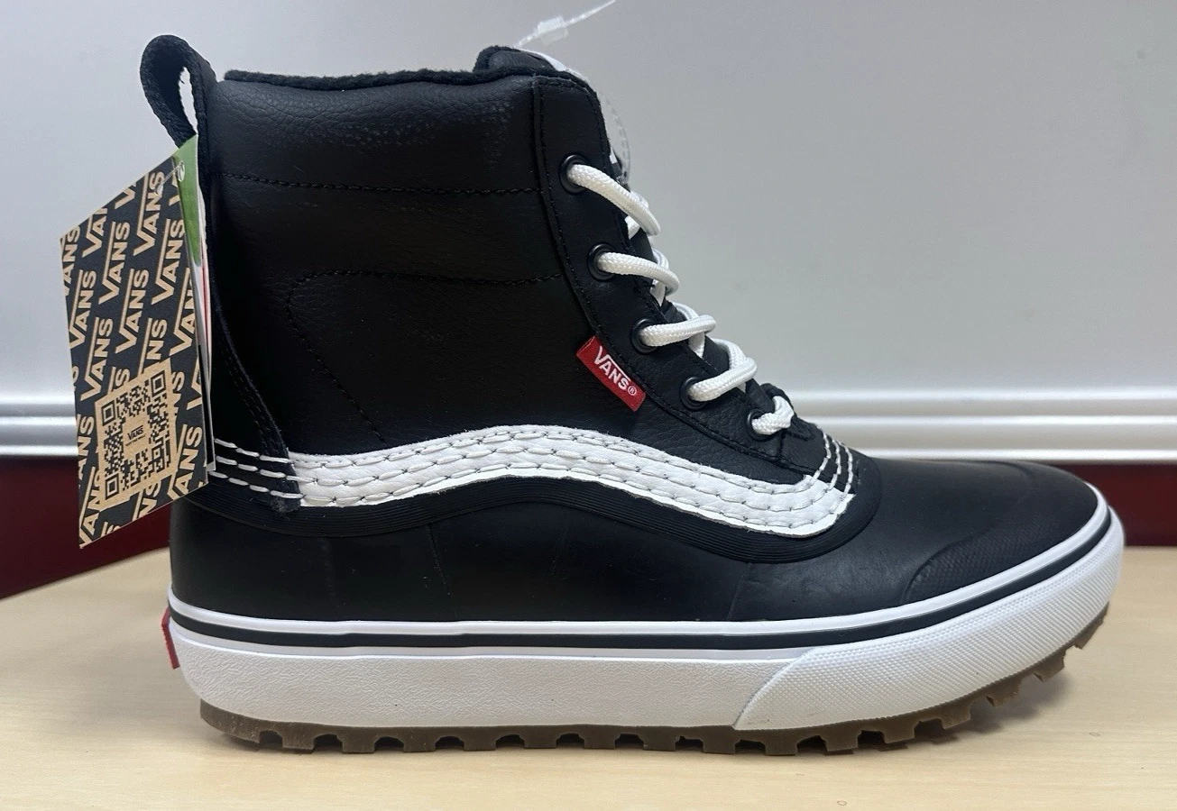 NEW Mens 9 VANS U MTE Standard Mid Waterproof Winter Snow Boots Black