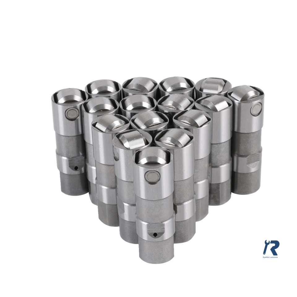 16 x Hydraulic Roller Lifters W/4 x Guide Trays fit for Chevy GMC 12595365 - Image 4 of 4