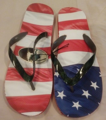 mossy oak flip flops