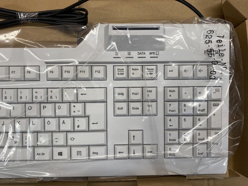 Fujitsu Tastatur mit SmartCard Reader - KB SCR D - S26381-K528-L120 - Neu OVP - Bild 4 von 8