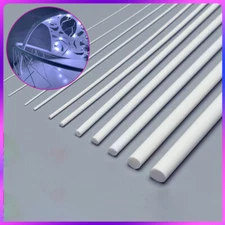 ABS Round Bar Styrene Section Strip for Architecture Model Making 1mm - 15mm