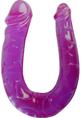 Pipedream Lucky Lady Dual Stimulator Double-Side Dong - Purple