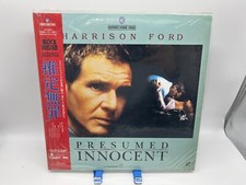 "Presumed Innocent" Japanese NJL-12034 Laserdisc LD - with Obi
