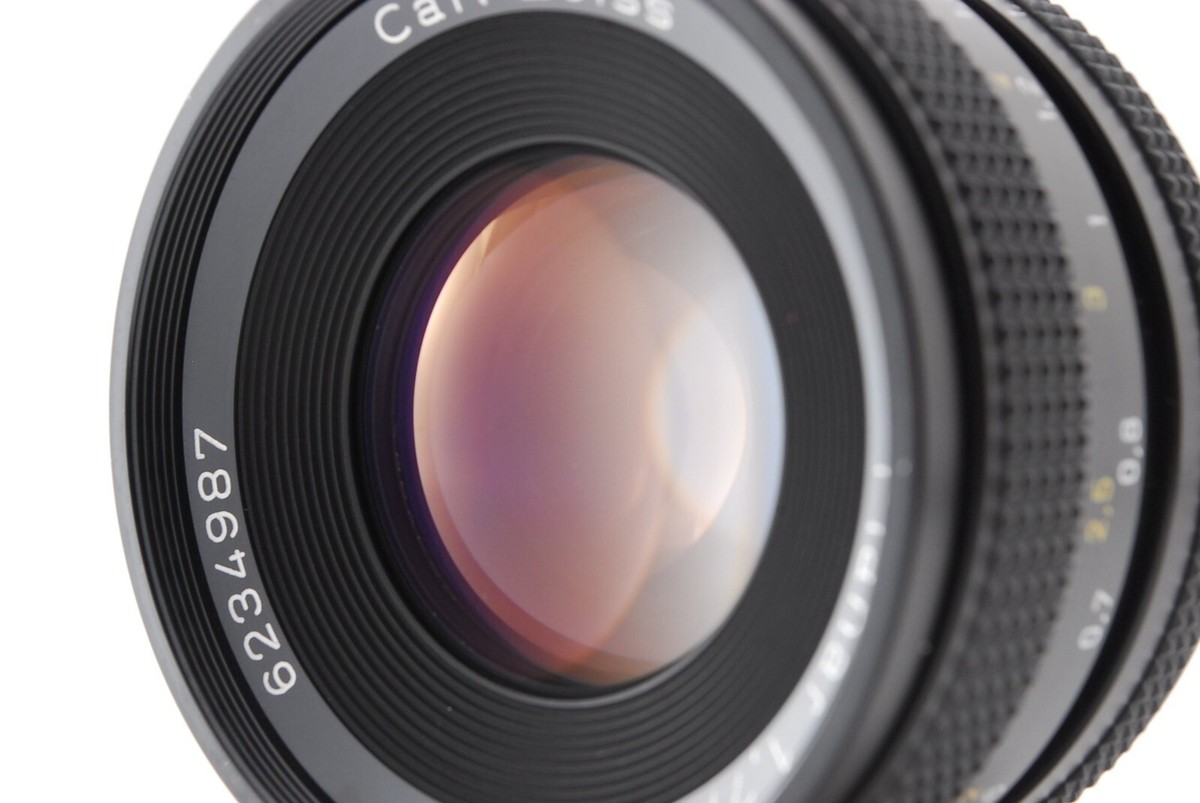 Near Mint] Contax Carl Zeiss Planar f/1.7 50mm T* AEJ Lens from