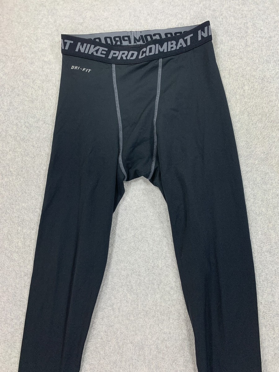 Nike Pro Combat Dri Fit Compression Tights Pants (Men's Medium
