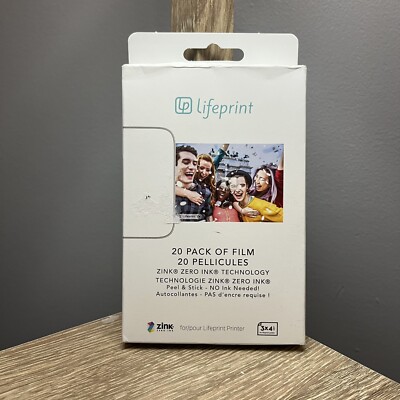 Lifeprint 20 pack of film for Lifeprint Augmented Reality Photo AND Video Pri...