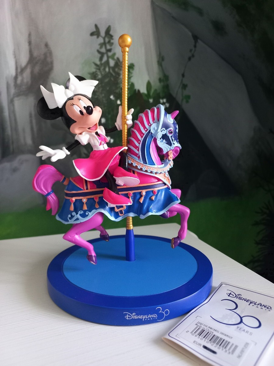 Statua 30°anniversario Disneyland Paris MINNIE A CAVALLO