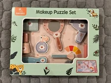 Zookabee 8 Piece Wooden Makeup Puzzle Set - NEW!