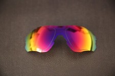 PolarLens Red Blue Replacement Path Lens for-Oakley Radar EV Zero EVZero