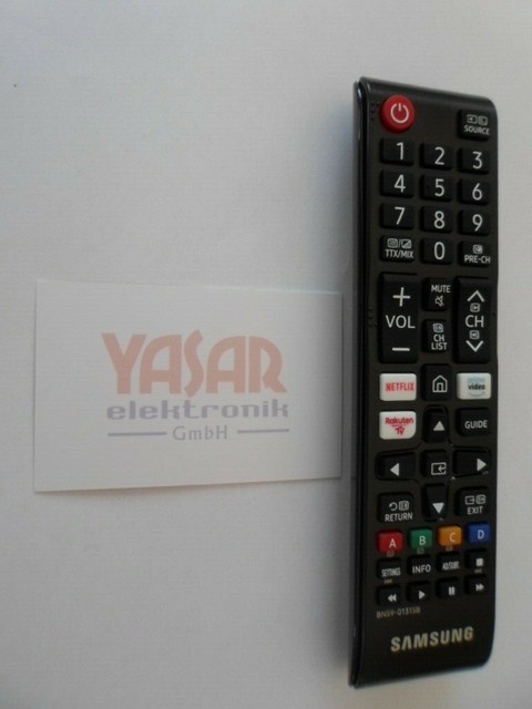 Samsung Bn59 01315b Tv Fernbedienung Schwarz Gunstig Kaufen Ebay