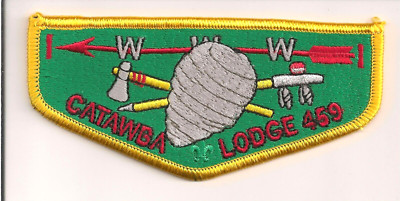 CATAWBA  LODGE 459  S66 BROTHERHOOD  FLAP  NORTH CAROLINA OA