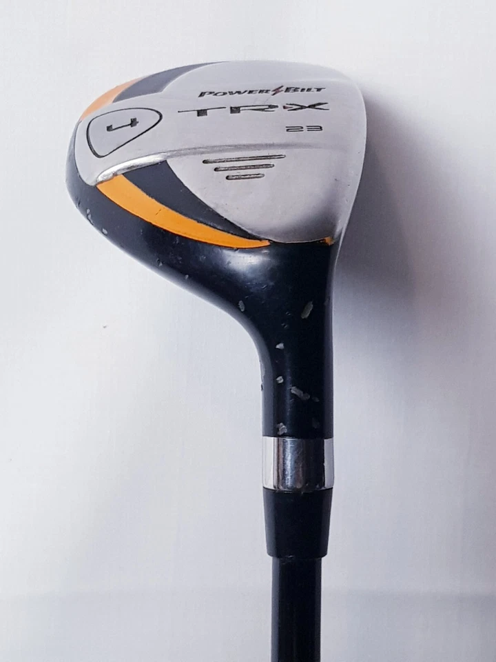 PowerBilt TRX #4 Hybrid 23° Graphite R-Flex Shaft 39.5" Mens Right Hand Club - Image 4 of 4