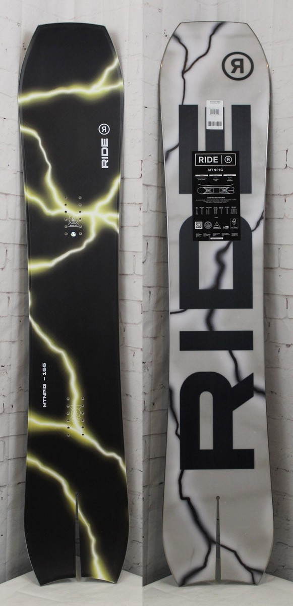 Ride MTNPIG Mountain Pig Men's Snowboard 155 cm, Directional Split