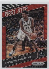 2016-17 Panini Prizm First Step Ruby Wave Prizm Andrew Wiggins #9 r8l