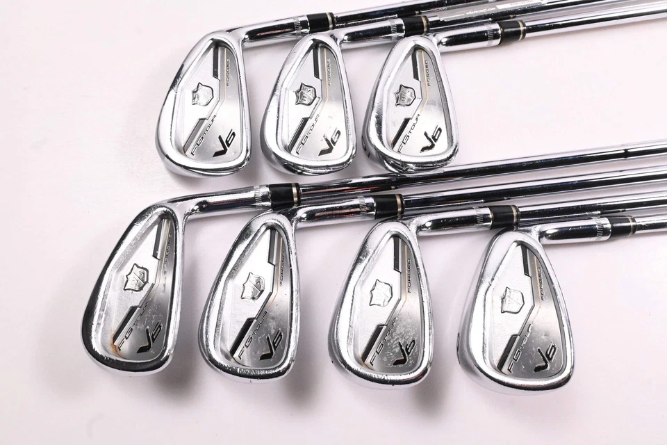 Wilson FG Tour V6 Irons / 4-PW / Stiff Flex Steel Shafts - Image 2 of 4