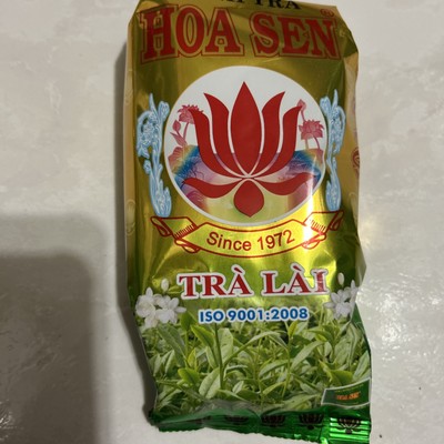 Jasmine Green Tea Tra Moc Cau  Hoa Sen Product Of Vietnam 70grm Tra Lai
