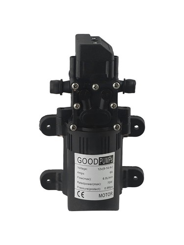 12V Membranpumpe einstellbar selbstansaugende Sprühpumpe 1 2 GPM 80 PSI - Bild 7 von 12