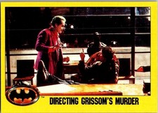 1989 Topps Batman Series 2 - Directing Grissom's Murder