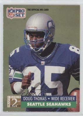 1991 Pro Set 2nd Round Draft Choice Doug Thomas #780 Rookie RC 0f3j