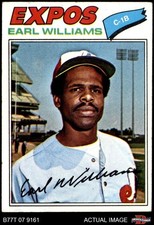 1977 Topps #223 Earl Williams Expos 4 - VG/EX