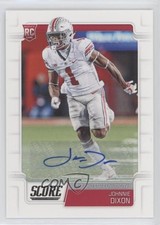2019 Score Rookies Signatures Johnnie Dixon #438 Auto 00jz
