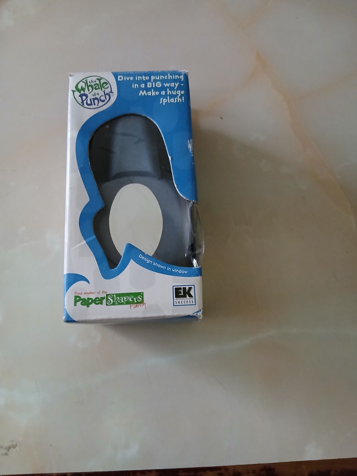 New Boxed The Wale Of A Punch Paper Shapers EK  Oval 4.5cm Length Crafts