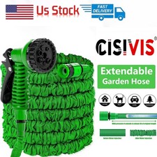 Expanding Expandable Flexible Garden Water Hose W Spray Nozzle 50100ft Stronger Expanding Expandable Flexible Garden Water Hose W Spray Nozzle 50100ft Stronger